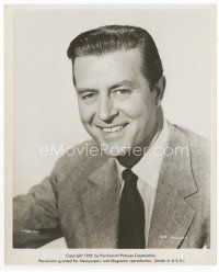 8x464 RAY MILLAND 8x10 still '52 great head & shoulders smiling portrait showing his teeth!