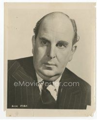 8x498 ROBERT MORLEY 8x10 still '40s head & shoulders portrait of the English character actor!