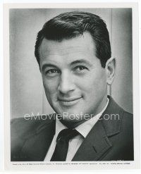 8x506 ROCK HUDSON 8x10 still '65 great head & shoulders close up of the handsome leading man!