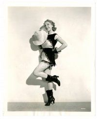 8x544 SHIRLEY ROSS 8x10 still '30s sexy full-length portrait in cowgirl outfit w/high heel boots!