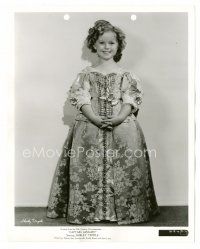 8x545 SHIRLEY TEMPLE 8x10 still '36 adorable full-length portrait in dress from Captain January!