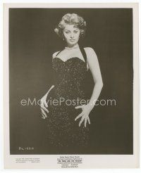 8x551 SOPHIA LOREN 8.25x10 still '57 full-length in sexy black dress from Pride and the Passion!
