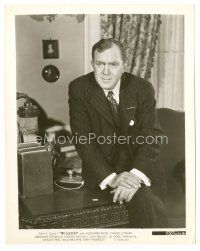 8x577 THOMAS MITCHELL 8x10 still '44 in suit and tie with cigar & sitting on desk from Wilson!