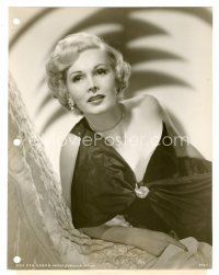 8x617 ZSA ZSA GABOR deluxe 7.25x9.5 still '52 the beautiful Hungarian star from Lovely To Look At!