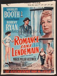 8y440 ABOUT MRS. LESLIE Belgian '54 Shirley Booth, Robert Ryan, the man she never quite married!