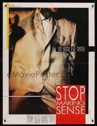 8y063 STOP MAKING SENSE French 23x32 '84 Jonathan Demme, Talking Heads, David Byrne's suit!