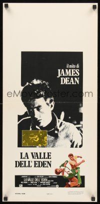 8y700 EAST OF EDEN Italian locandina R80s first James Dean, John Steinbeck, directed by Elia Kazan!