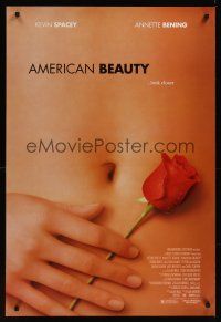 8z026 AMERICAN BEAUTY DS 1sh '99 Sam Mendes Academy Award winner, sexy close up image!