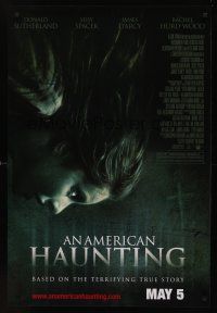 8z028 AMERICAN HAUNTING advance 1sh '05 Donald Sutherland, Sissy Spacek, James D'Arcy