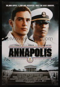 8z035 ANNAPOLIS DS 1sh '06 James Franco, Tyrese Gibson, Only the best survive!