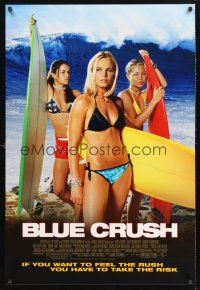 8z138 BLUE CRUSH 1sh '02 John Stockwell, sexy Kate Bosworth in bikini, surfing girls!