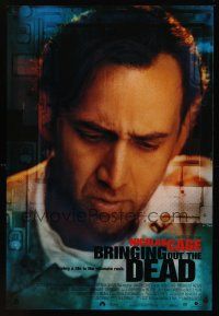 8z173 BRINGING OUT THE DEAD int'l DS 1sh '99 paramedic Nicolas Cage, Arquette, Martin Scorsese!