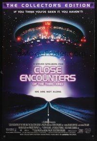 8z243 CLOSE ENCOUNTERS OF THE THIRD KIND video 1sh R98 Steven Spielberg sci-fi classic!