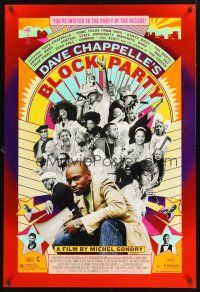8z307 DAVE CHAPPELLE'S BLOCK PARTY 1sh '05 Kanye West, Mos Def, Talib Kweli!