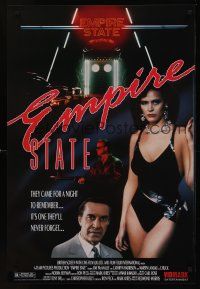 8z352 EMPIRE STATE video 1sh '87 Martin Landau, sexy showgirl, they came for a night to remember!
