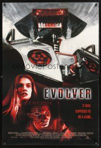 8z373 EVOLVER 1sh '95 Mark Rosman, Cassidy Rae, William H. Macy, It was suppose to be a game!