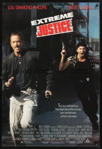 8z380 EXTREME JUSTICE 1sh '93 Scott Glenn & Lou Diamond Phillips are elite cops!