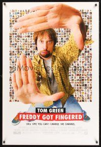 8z427 FREDDY GOT FINGERED style A 1sh '01 Tom Green, This time you can't change the channel!