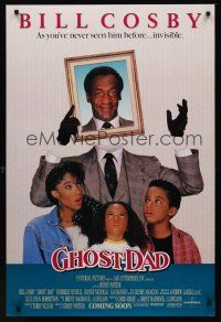 8z453 GHOST DAD advance DS 1sh '90 directed by Sidney Poitier, wacky Bill Cosby!