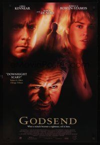 8z474 GODSEND 1sh '04 Greg Kinnear, Rebecca Romijn-Stamos, Robert De Niro!