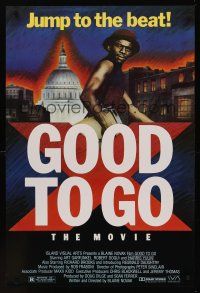 8z488 GOOD TO GO 1sh '86 Robert DoQui, Washington D.C., Jump to the beat!
