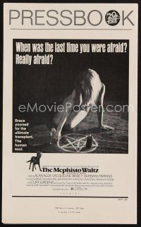9a290 MEPHISTO WALTZ pressbook '82 Jacqueline Bisset, when was the last time you were really afraid?