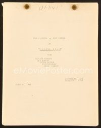 9a226 MODEL WIFE continuity & dialogue script March 1941, screenplay by Kaufman, Jackson & Garett!