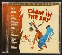 9a104 CABIN IN THE SKY soundtrack CD '96 original score by Vernon Duke, cool Hirschfeld cover art!