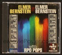 9a117 ELMER BERNSTEIN compilation CD '95 music from Magnificent Seven, To Kill a Mockingbird +more!