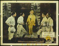 9b183 BROADWAY ROSE LC '22 four men in polo outfits approach beautiful Mae Murray!