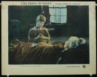 9b219 CHILDREN OF DUST LC '23 directed by Frank Borzage, boy gives his dying mother stolen flower!
