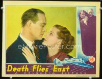 9b242 DEATH FLIES EAST LC '35 romantic close up of Conrad Nagel & Florence Rice!
