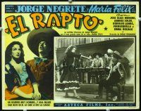 9b268 EL RAPTO Spanish/U.S. LC '54 pretty Maria Felix accuses Jorge Negrete in court!