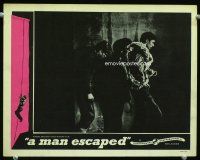 9b464 MAN ESCAPED LC '56 Robert Bresson's French Resistance classic!