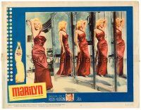 9b477 MARILYN LC #8 '63 sexy full-length Monroe with image reflected in four mirrors!