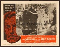 9b484 MASQUE OF THE RED DEATH LC #2 '64 Vincent Price next to sexy dancers!