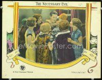 9b524 NECESSARY EVIL LC '25 pretty girls surround handsome young Ben Lyon, but who will he choose!