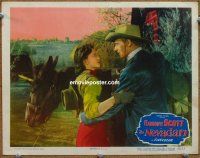 9b527 NEVADAN LC #3 '50 Dorothy Malone tries to stop Randolph Scott from leaving!