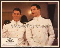 9b543 OFFICER & A GENTLEMAN LC #8 '82 Richard Gere & David Keith in their dress whites!