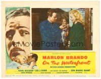 9b547 ON THE WATERFRONT LC #5 R59 Marlon Brando & Eva Marie Saint by pigeon coop, Elia Kazan!