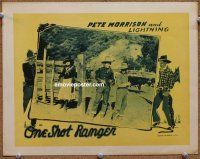 9b550 ONE SHOT RANGER LC '25 Betty Goodwin eavesdrops on cowboy Pete Morrison!