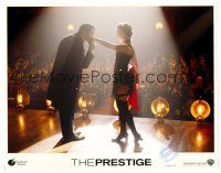 9b597 PRESTIGE LC '06 magician Christian Bale kissing sexy Scarlett Johansson's hand on stage!
