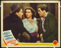 9b729 TORTILLA FLAT LC '42 pretty Hedy Lamarr between Spencer Tracy & John Garfield!