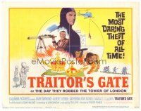 9b102 TRAITOR'S GATE TC '66 Klaus Kinski, Gary Raymond, Edgar Wallace, action art!