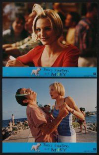 9c849 THERE'S SOMETHING ABOUT MARY 2 color 11x14 stills '98 Ben Stiller is hooked, Cameron Diaz!