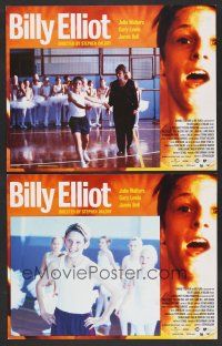 9c748 BILLY ELLIOT 2 int'l LCs '00 Jamie Bell, Julie Walters, the boy just wants to dance!