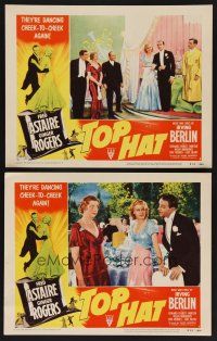 9c853 TOP HAT 2 LCs R53 dancers Fred Astaire & Ginger Rogers, Helen Broderick!