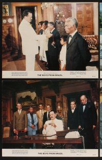 9c428 BOYS FROM BRAZIL 7 color 11x14 stills '78 Gregory Peck is a Nazi, Laurence Olivier!