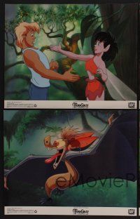 9c584 FERNGULLY 4 color int'l 11x14 stills '92 Christian Slater, Tim Curry, and Cheech & Chong!