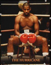 9c045 HURRICANE 9 int'l color 11x14 stills '99 great portraits of boxer Denzel Washington!